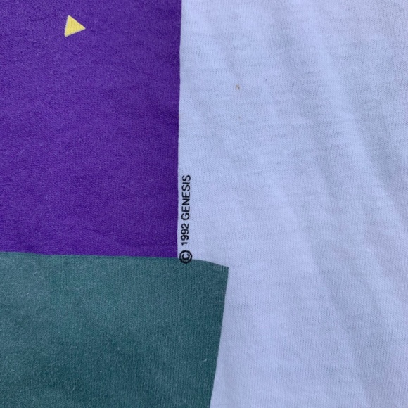 Vintage Genesis 1992 Tour Shirt XL Rock Band - Picture 3 of 4